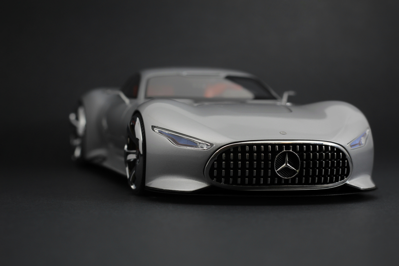 Illustration for article titled Pinnacle Piece: Mercedes-Benz AMG Vision Gran Turismo from Model 777